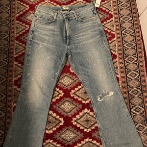 Citizens Of Humanity Light Blue Flare Jeans